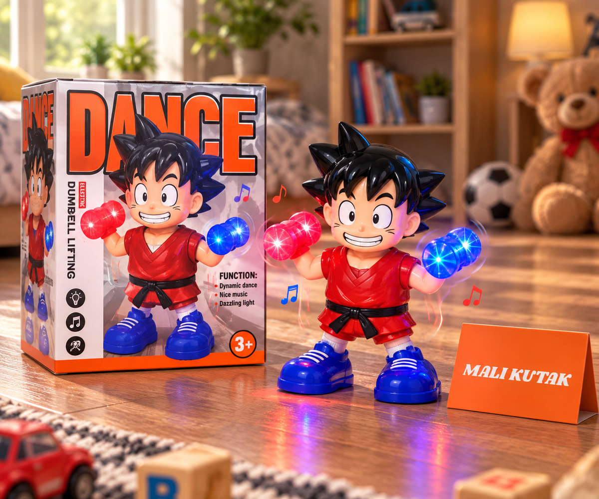 GOKU – Igračka koja Pleše uz Svetlo i Muziku 🔥🎶